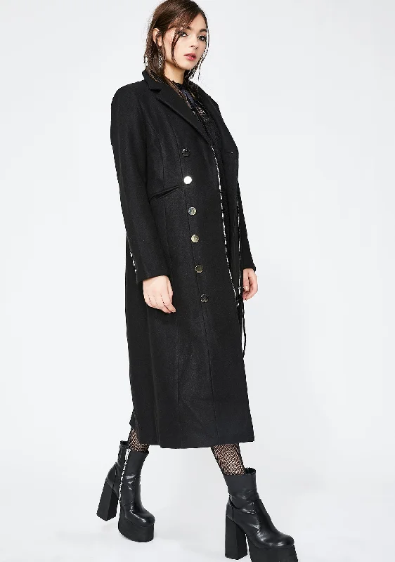 Charming Women's Outfit For Special Occasions La Divina Asymmetrical Coat
